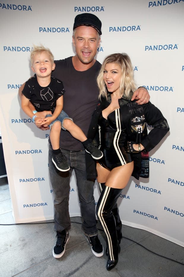 Axl Jack Duhamel, actor Josh Duhamel, and singer Fergie attend Pandora Summer Crush at LA Live on Aug. 13, 2016, in Los Angeles.<p><a href="https://www.gettyimages.com/detail/589407764" rel="nofollow noopener" target="_blank" data-ylk="slk:Jonathan Leibson/Getty Images;elm:context_link;itc:0;sec:content-canvas" class="link ">Jonathan Leibson/Getty Images</a></p>