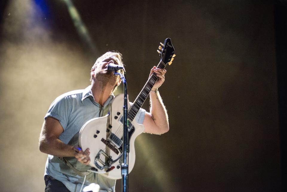 Vocalist Dan Auerbach of the Black Keys