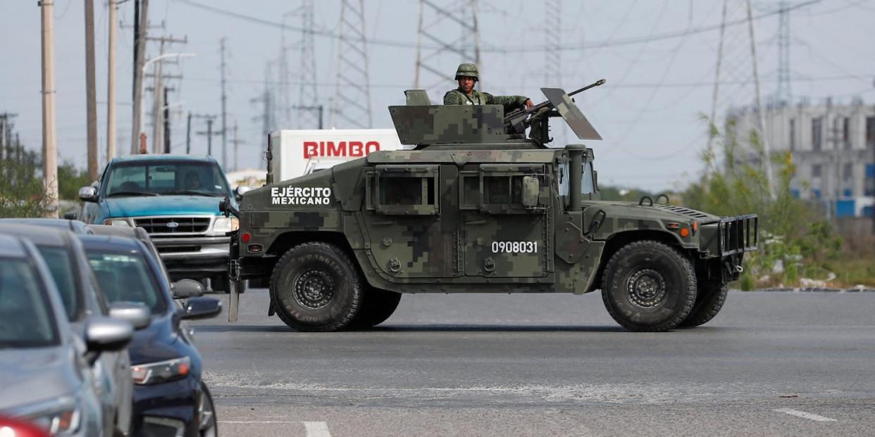 Mexico Matamoros soldiers morgue