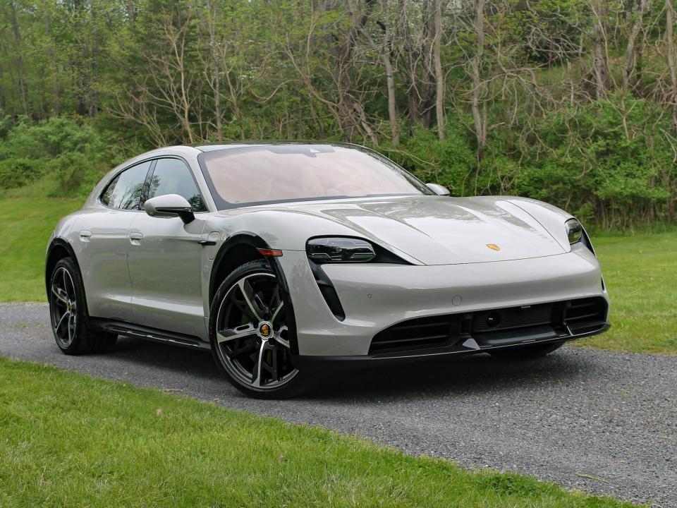 The 2022 Porsche Taycan Cross Turismo Turbo S.