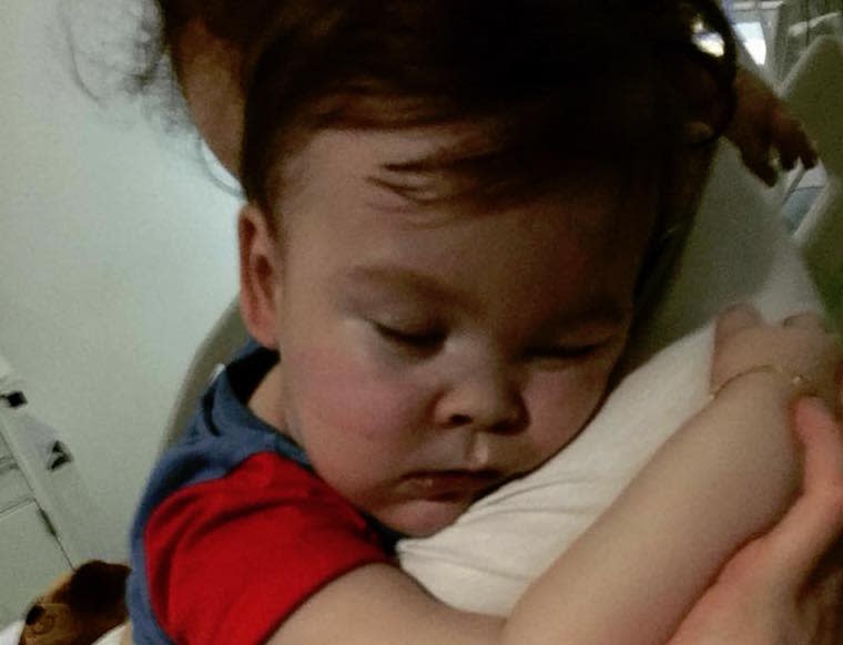 <em>Plea – Alfie Evans’ family have asked supporters to stop adding halos and angel wings to photos of the youngster (Picture: Facebook/Alfies Army)</em>