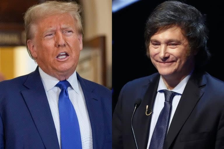 Donald Trump y Javier Milei