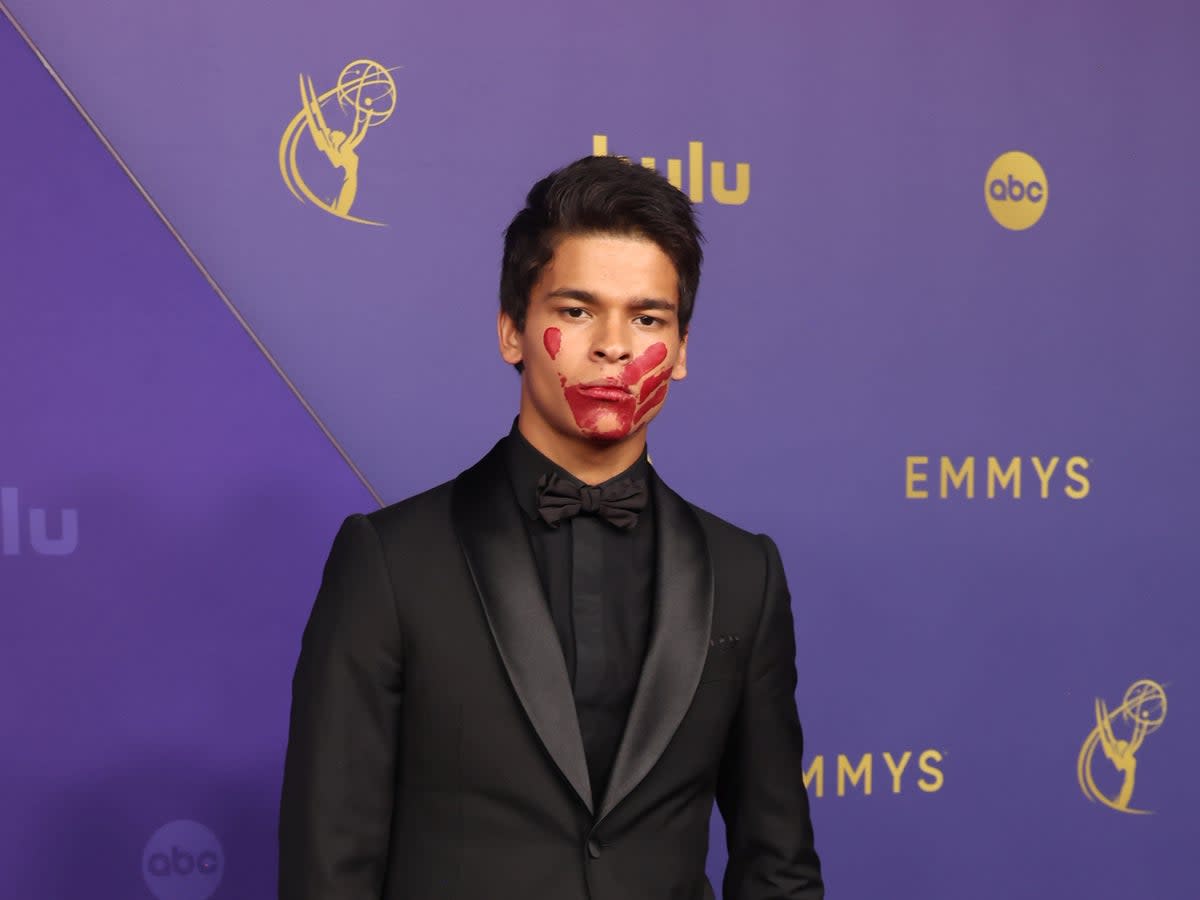 D’Pharaoh Woon-A-Tai attends the 76th Primetime Emmy Awards at Peacock Theater on 15 September 2024 in Los Angeles, California (Getty Images)