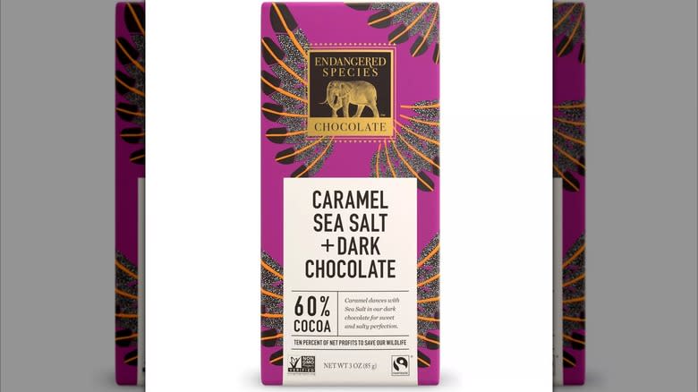 Endangered Species Dark Chocolate bar