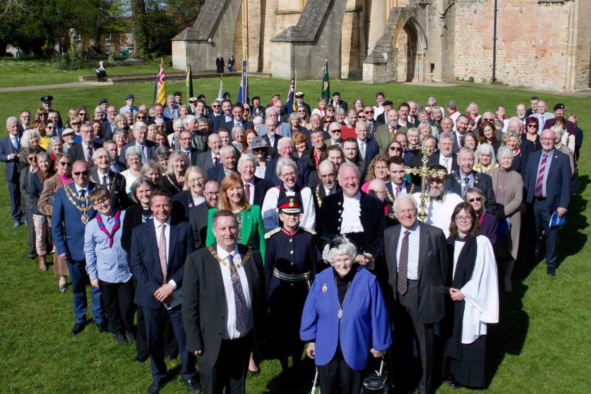 Those attending the Chairman’s Civic Service to celebrate 50 years of Wychavon <i>(Image: Wychavon District Council)</i>