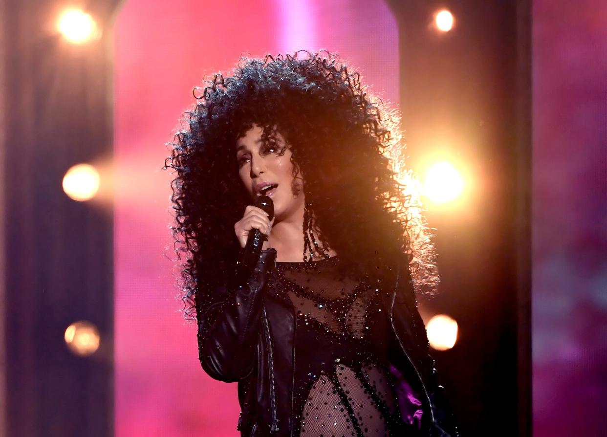 LAS VEGAS, NV – MAY 21: Actor/singer Cher performs onstage during the 2017 Billboard Music Awards at T-Mobile Arena on May 21, 2017 in Las Vegas, Nevada. (Photo by Ethan Miller/Getty Images)