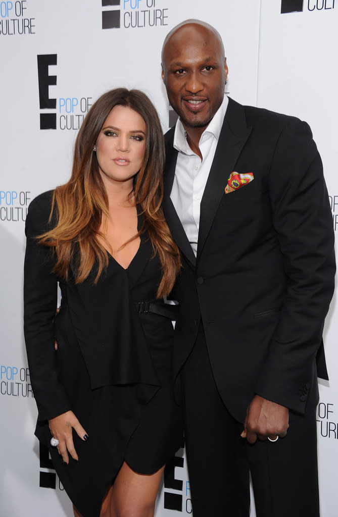 Khloe Kardashian Odom and Lamar Odom