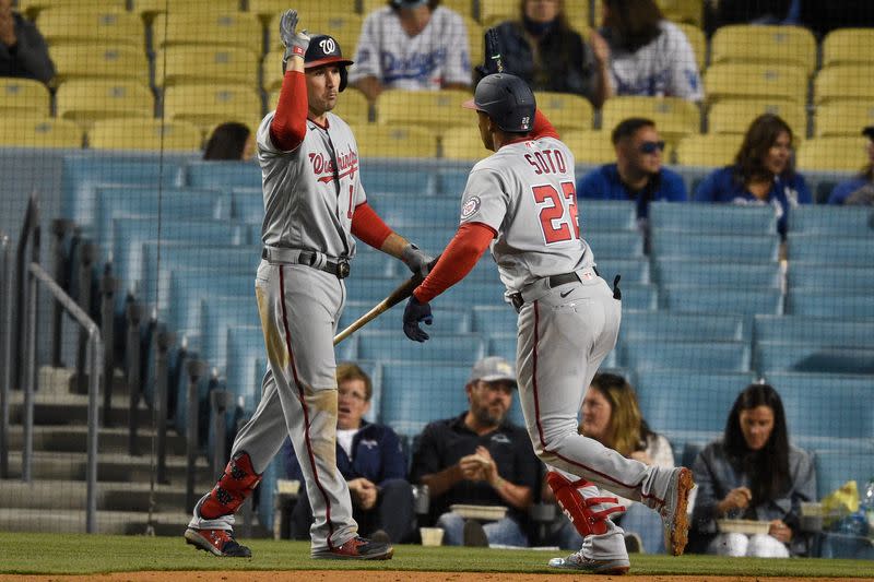 MLB: Washington Nationals at Los Angeles Dodgers