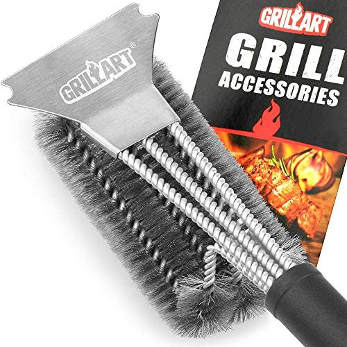 The Grate Grill Scraper - Stainless Steel BBQ Grill Tool - S4480