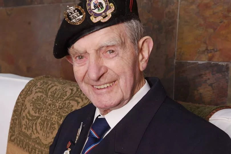 D-Day hero Norman Coleman -Credit:Manchester Evening News