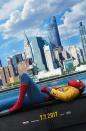 <p>Unlike that other, overloaded <em>Homecoming</em> poster, the film’s teaser image is a more stripped-down composition, neatly conveying the film’s high-school-comedy-meets-superhero vibe. </p>