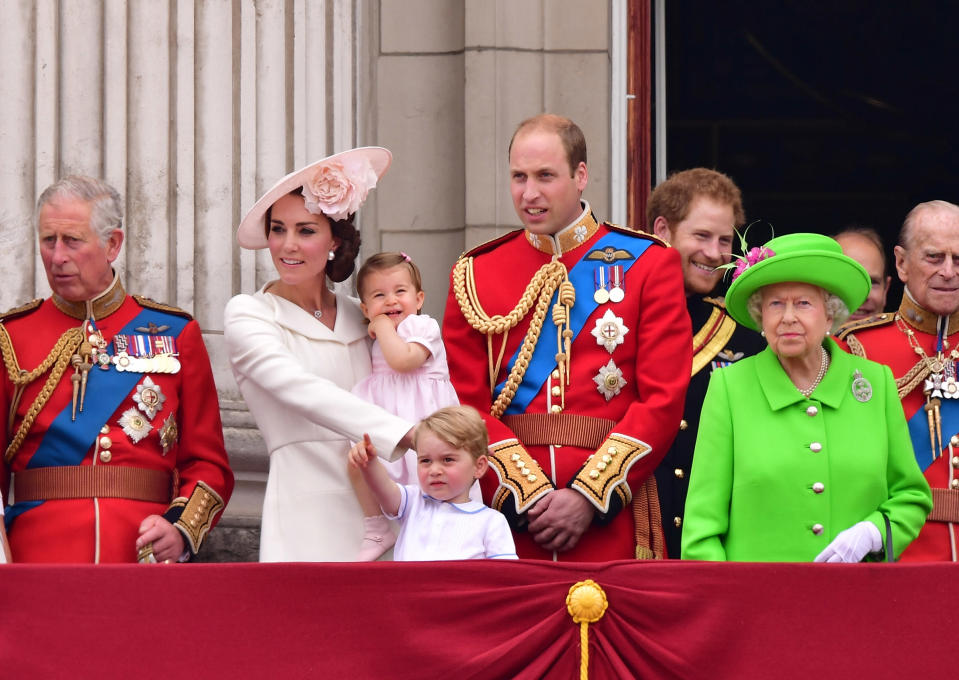<p>Prince William and Prince Harry are often seen in military gear. Despite both leaving the armed forces, the royal brothers represent their regiments at formal events including Trooping The Colour. William also wore his bright red uniform to his wedding and it’s expected Harry will do the same next May. <i>[Photo: Getty]</i> </p>