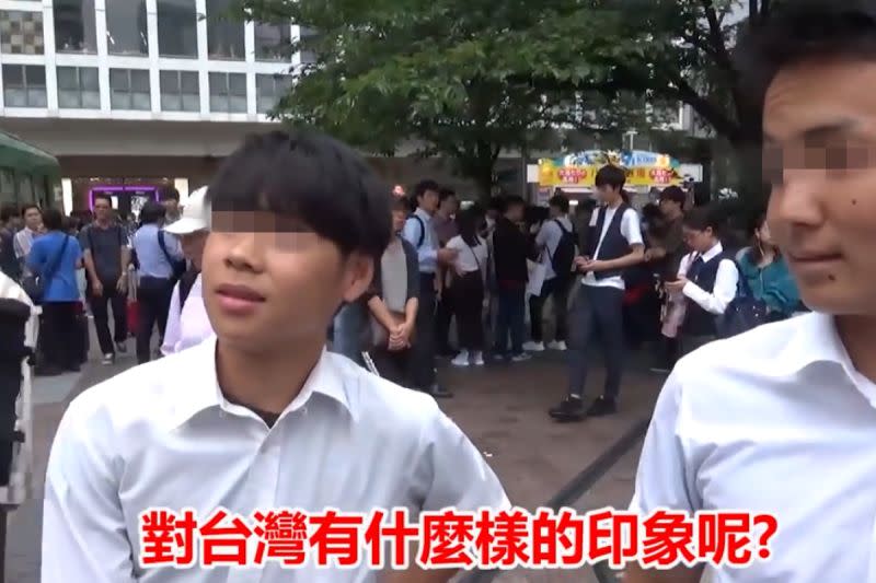 ▲YouTuber團體Dsaki詢問日本高中生對台灣的印象，對方回答王柏融。（圖／Youtube：Dsaki） 