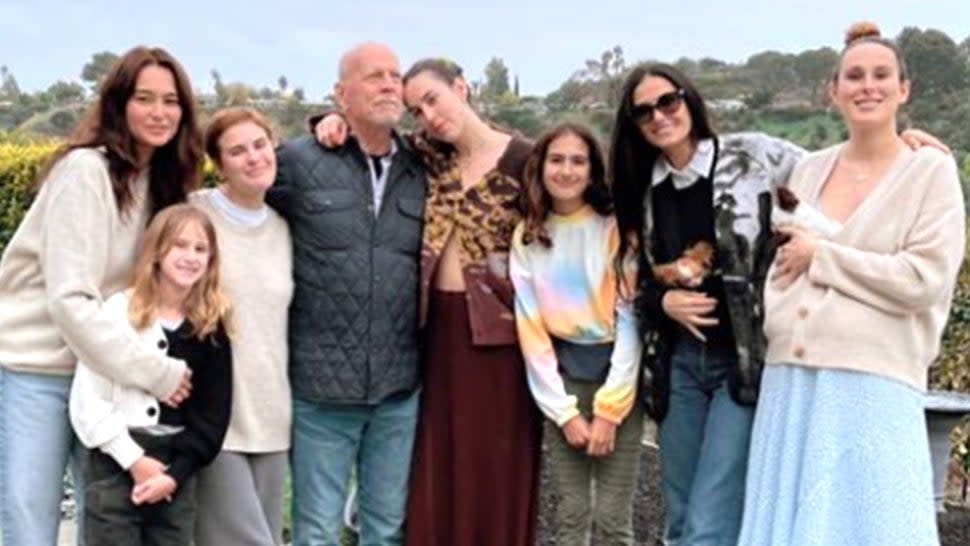 Bruce Willis Spends Birthday With Ex-Wife Demi Moore and Family Amid Dementia Diagnosis