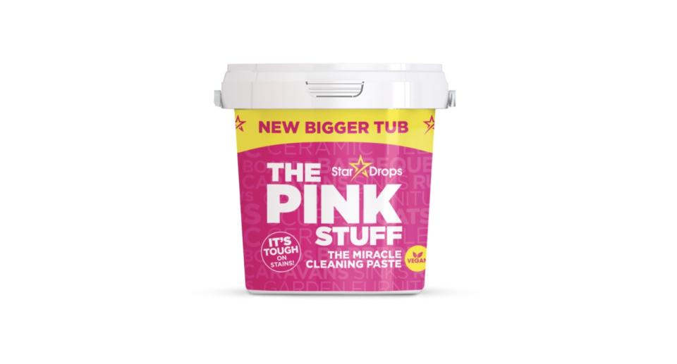 The Pink Stuff Miracle Cleaning Paste is available from Coles for $9. Photo: Coles