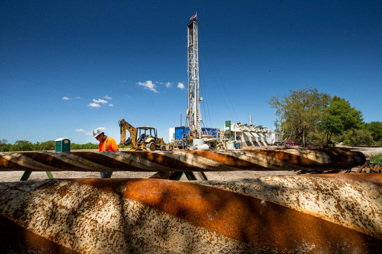 Construction is under way on the Southeast Wellfield, a project along Walk-in-Water Road north of Frostproof commissioned by the Polk Regional Water Cooperative. The group recently secured a $305 million federal loan to help cover the costs of two deep well projects in Polk County.