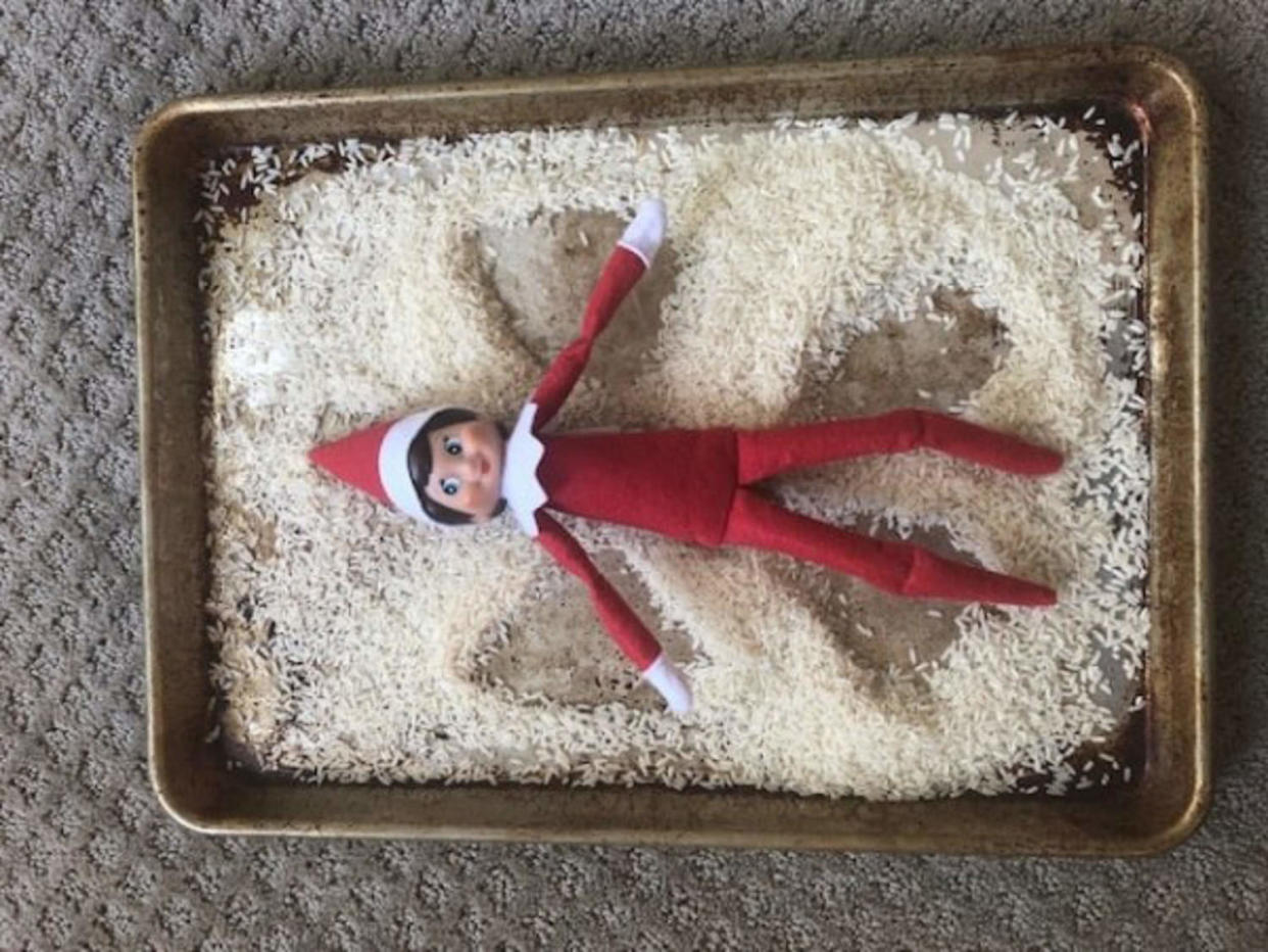 Elf on the shelf in 