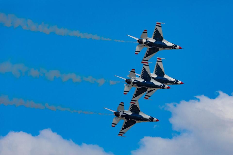 The 2023 Orlando Air Show at Orlando Sanford International Airport.