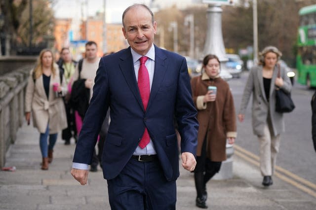 Tanaiste Micheal Martin 