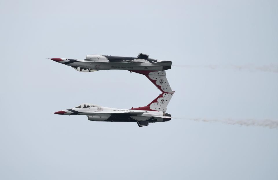 15th Anniversary of the OC Air Show featuring the U.S. Air Force Thunderbirds Saturday, June 11, 2022, in Ocean City, Maryland.