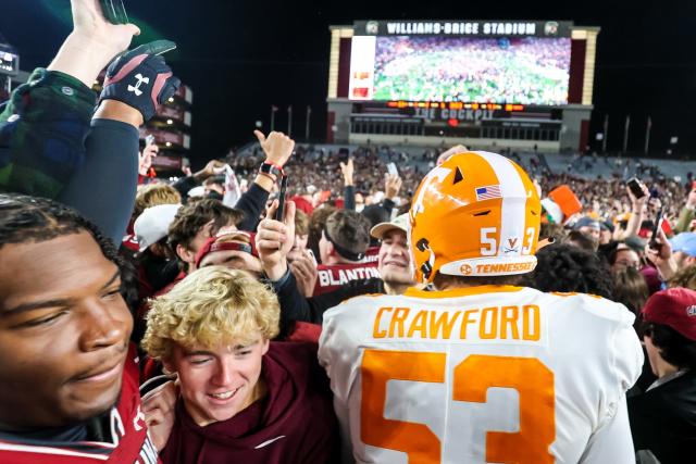 Tennessee football against Florida game time, TV announced