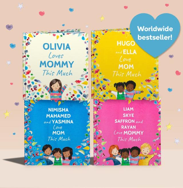 I Love Mommy This Much, Personalized Book for Moms