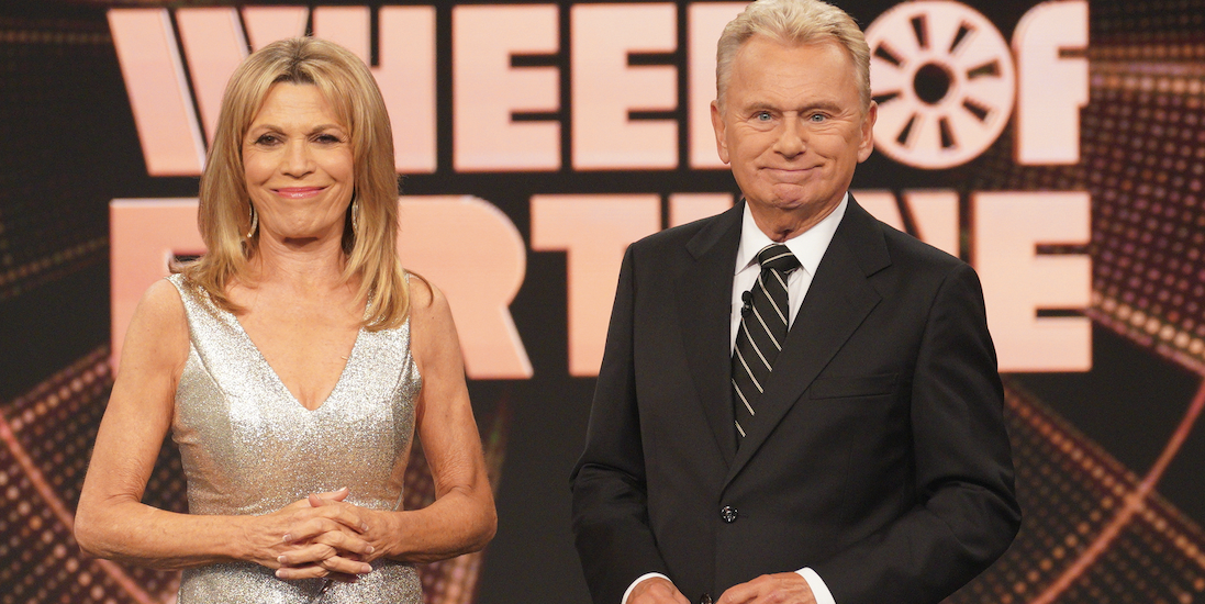 'wheel of fortune' cohosts pat sajak and vanna white