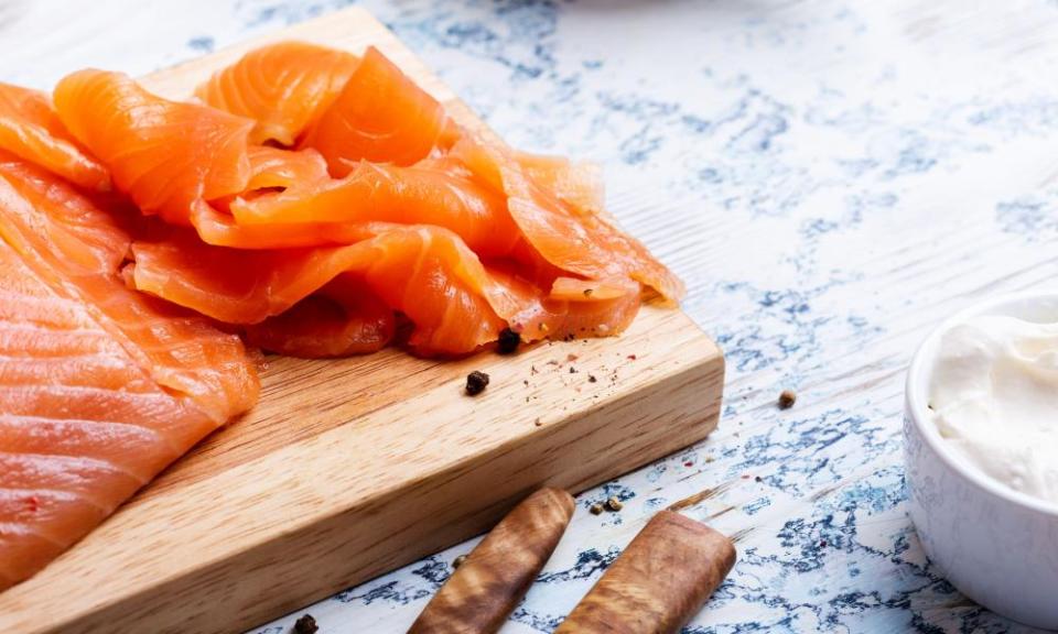 Smoked salmon