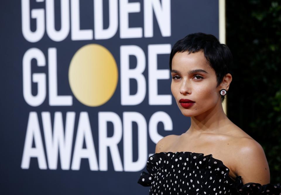 77th Golden Globe Awards - Arrivals - Beverly Hills, California, U.S., January 5, 2020 - Zoe Kravitz. REUTERS/Mario Anzuoni