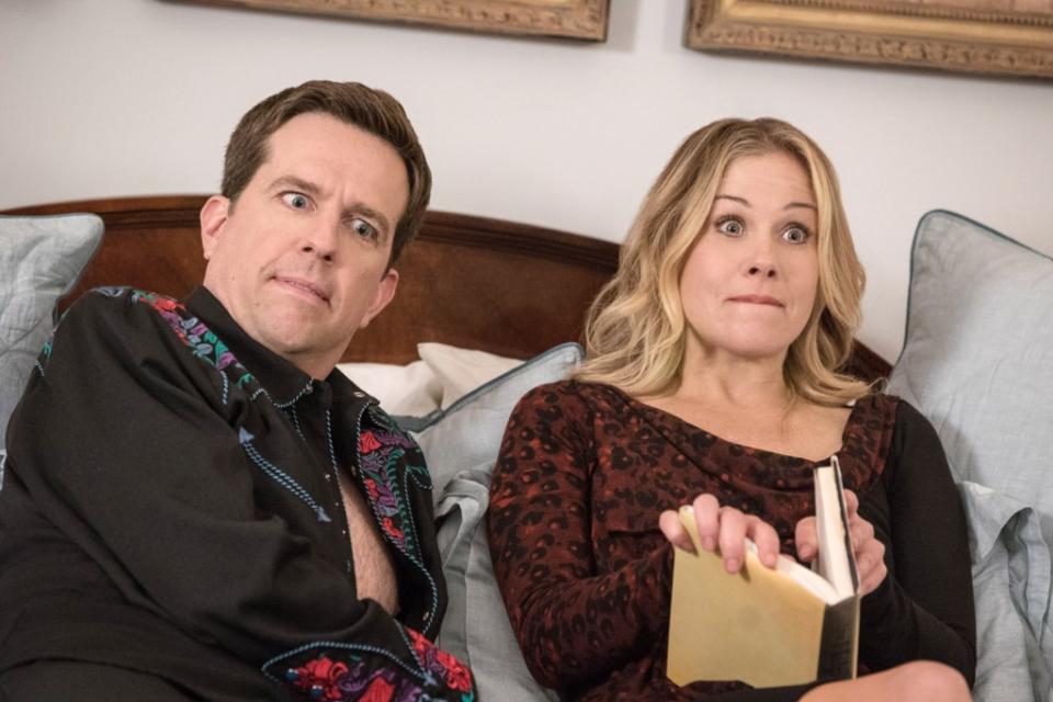 Ed Helms and Christina Applegate in a scene from the 2015 movie “Vacation.” ©Warner Bros/Courtesy Everett Collection