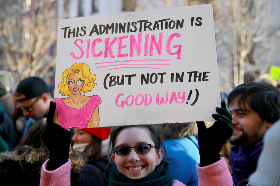 LGBT Solidarity Rally in NYC’s Greenwich Village