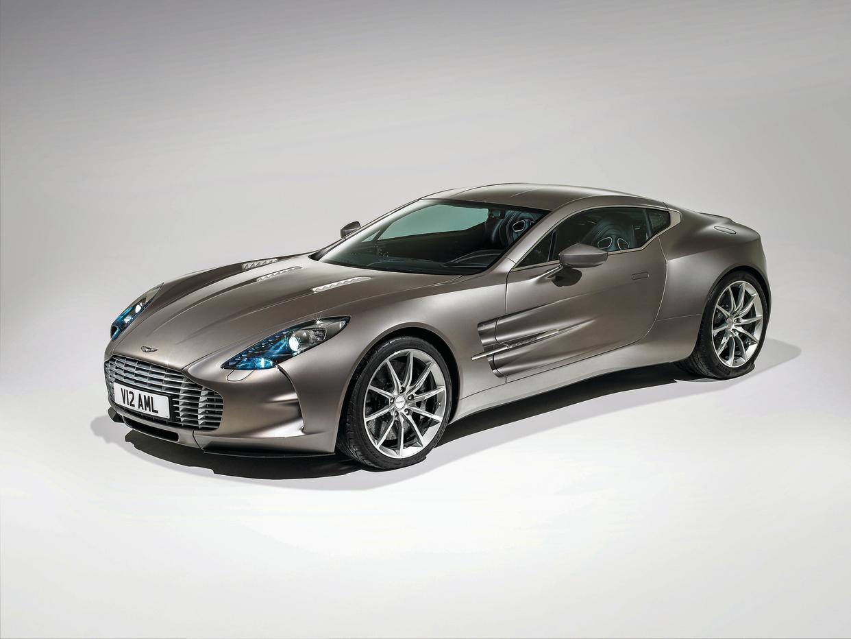 The One-77 is a high-end, low-volume car from Aston Martin