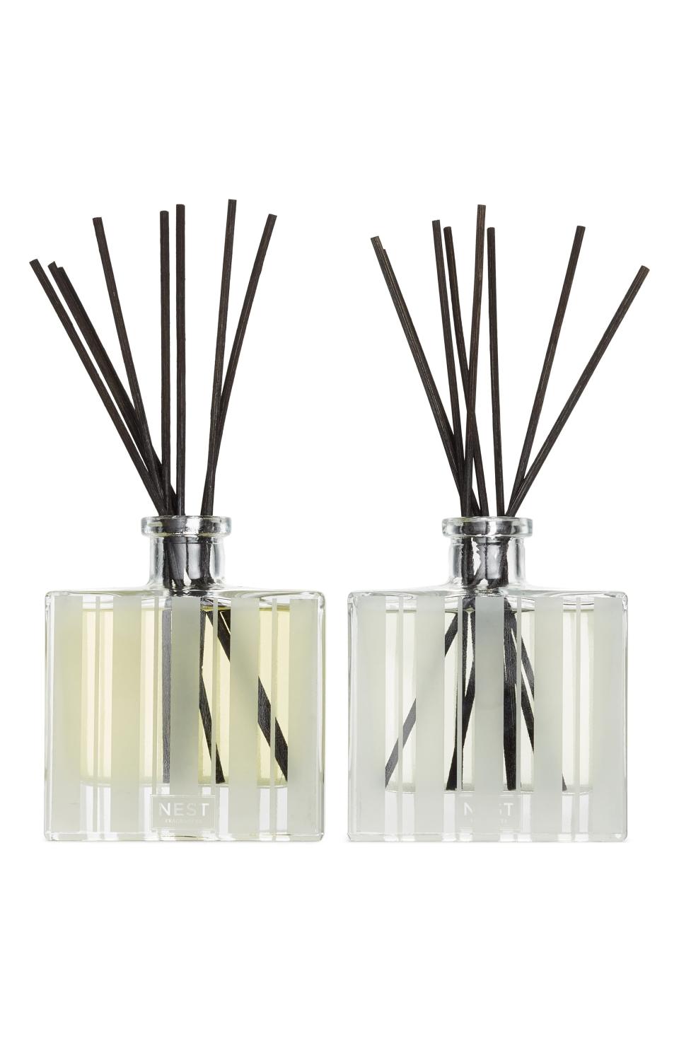 12) NEST Fragrances Bamboo & Grapefruit Reed Diffuser Duo