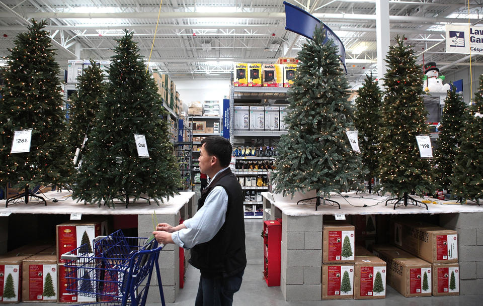 More than <a href="http://www.realchristmastrees.org/dnn/Education/Fake-Trees" target="_blank">85 percent</a>&nbsp;of artificial Christmas trees in the U.S. are imported from China, significantly enlarging their carbon footprint.<br /><br />If you're opting for a fake tree, aim to buy one with a "Made In USA" label.&nbsp;