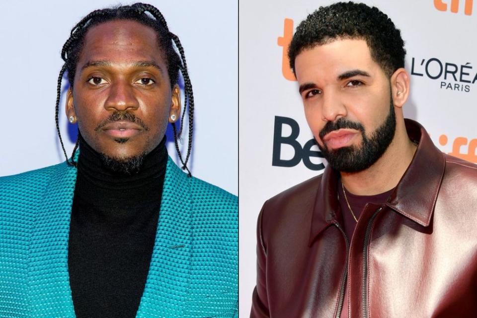 Pusha T; Drake | Roy Rochlin/Getty Images; George Pimentel/WireImage