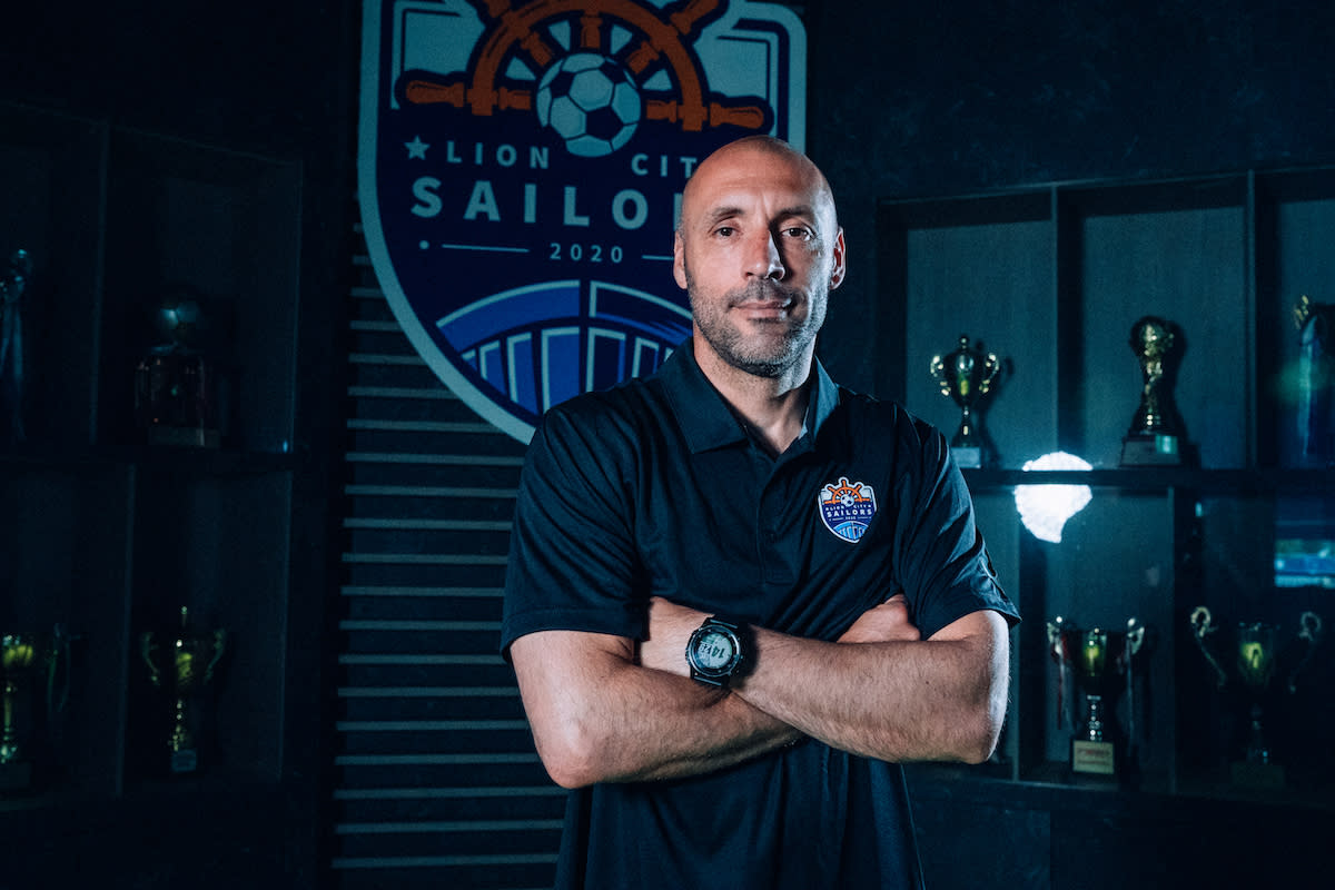 Lion City Sailors' new head coach Aleksandar Rankovic. (PHOTO: LCS)