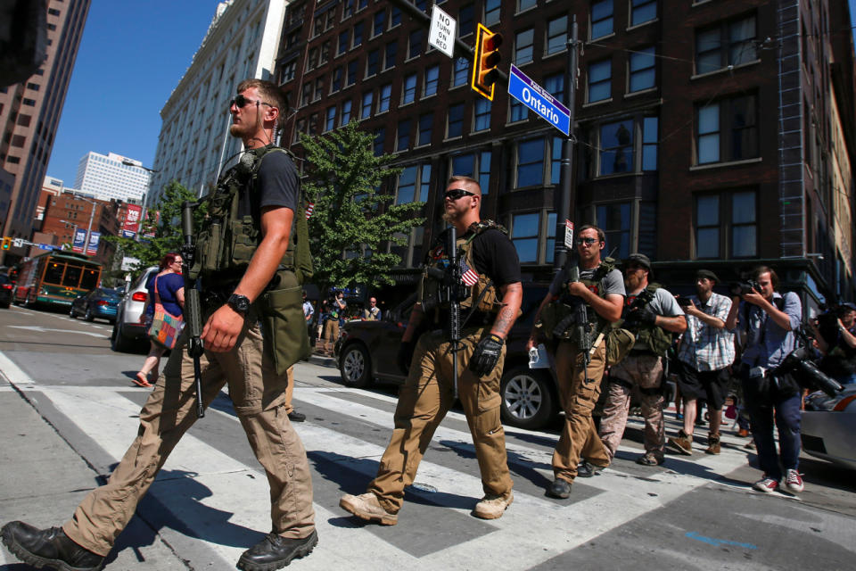 West Ohio Minutemen on patrol