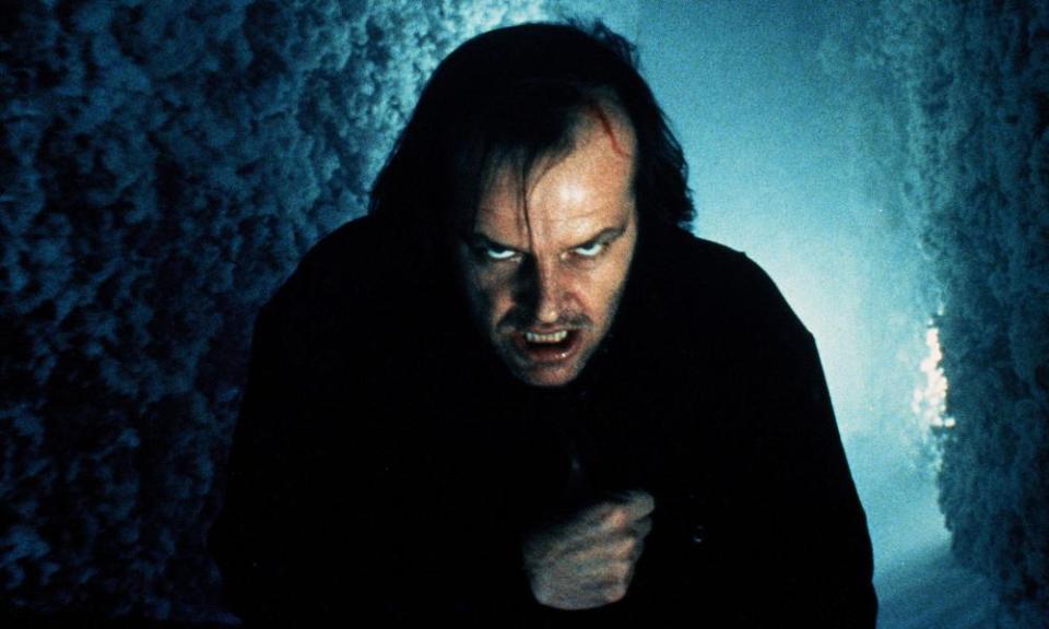 Jack Nicholson in The Shining.