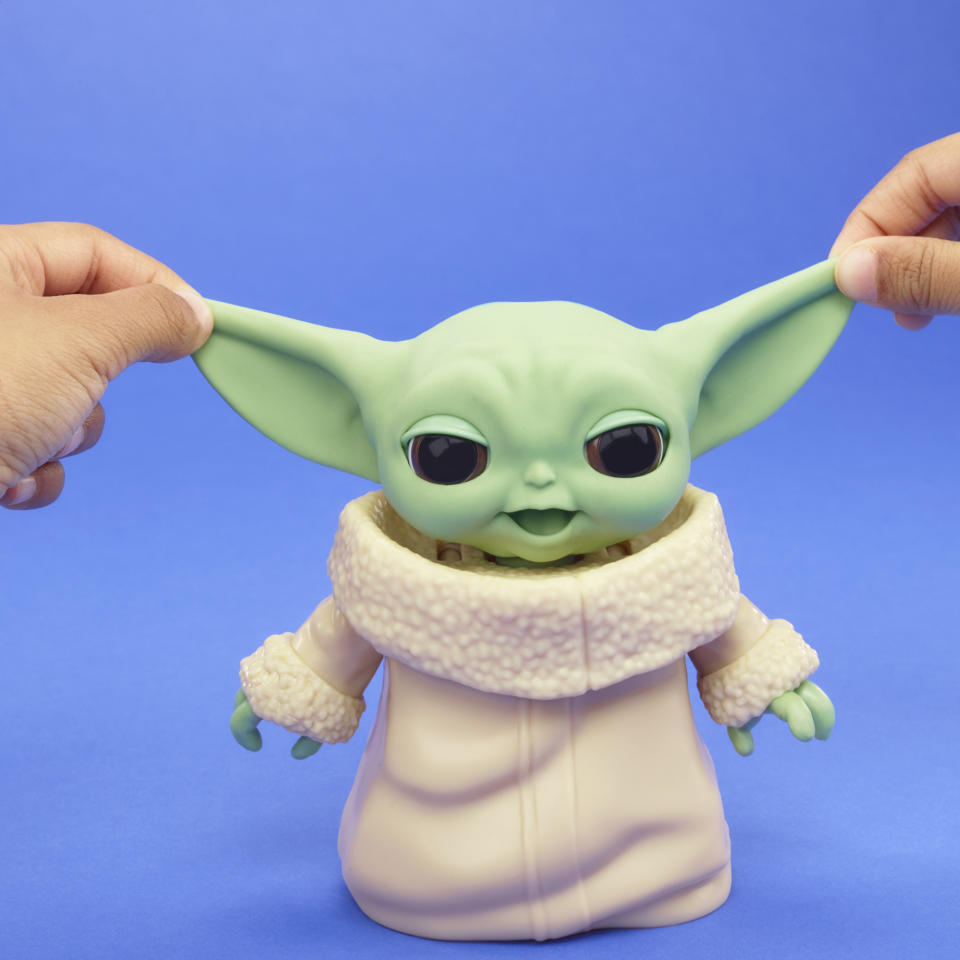 Star Wars Mixin' Moods Grogu will give you a real ear-ful. (Photo: Courtesy of Hasbro)