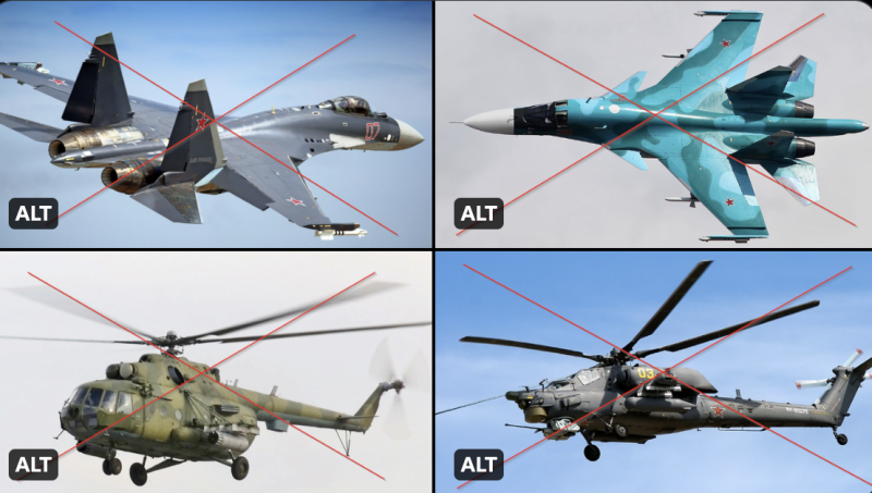 俄軍4架主力戰機與直升機同日被擊落，其中更包含先進的蘇愷戰鬥機。