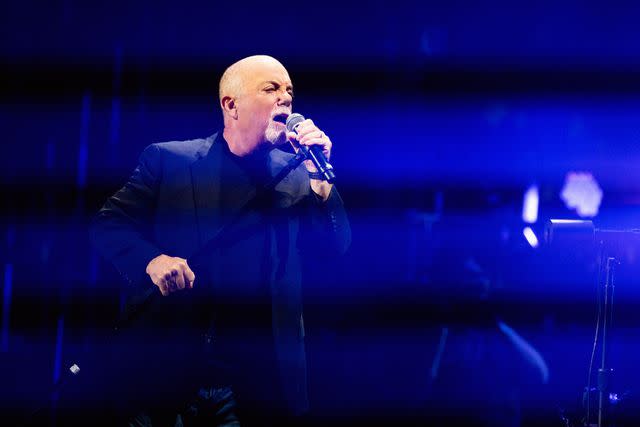 <p>Myrna M. Suarez/Getty</p> Billy Joel performing at his Madison Square Garden residency in August 2023