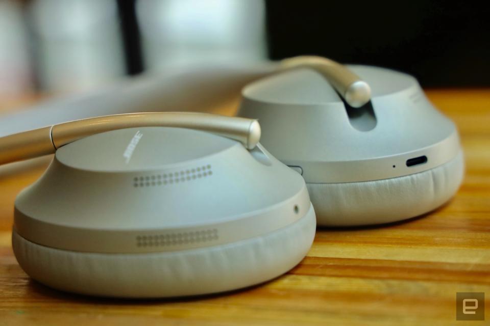 A closer look at Bose's new noise-cancelling headphones.