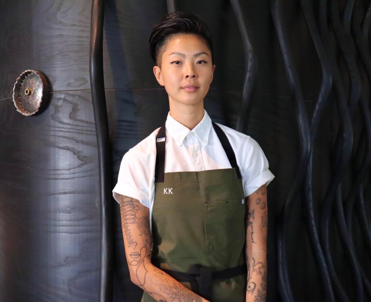 Kristen Kish is host of Bravo's "Top Chef."