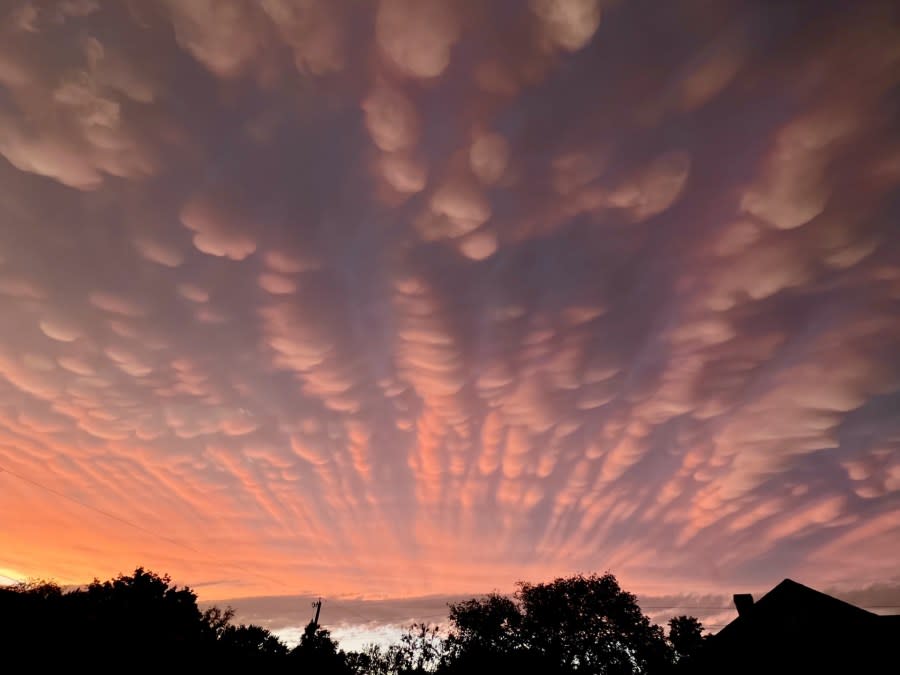 Wichita sunset on April 30, 2024 (Courtesy: Cheryl Seward)