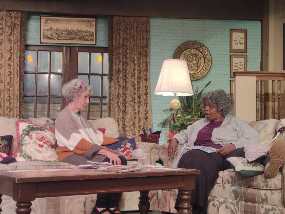 A scene from "Yes, Virginia', which is playing at The Melon Patch Players in Leesburg through Jan. 30.