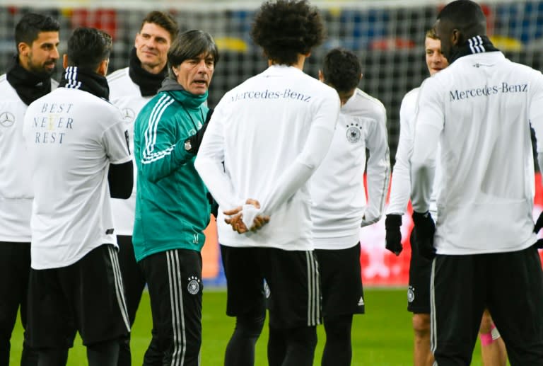 Germany's headcoach Joachim Loew said the 1-1 draw with Spaint was a test in which "we were able to learn a lot" ahead of the World Cup