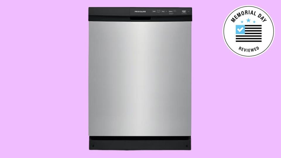 This Frigidaire dishwasher is one of many great appliances on sale at Lowe's this Memorial Day.