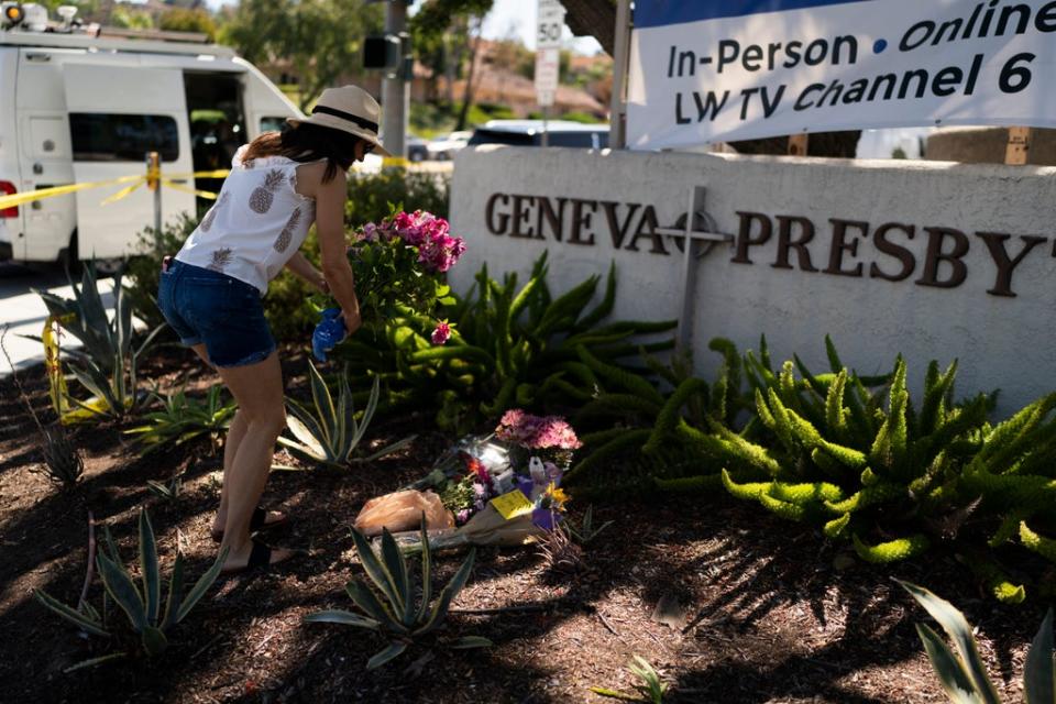 California Church Shooting (Copyright 2022 The Associated Press. All rights reserved)