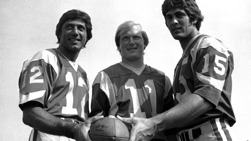 Joe Namath, Pat Hayden, Vince Ferragamo