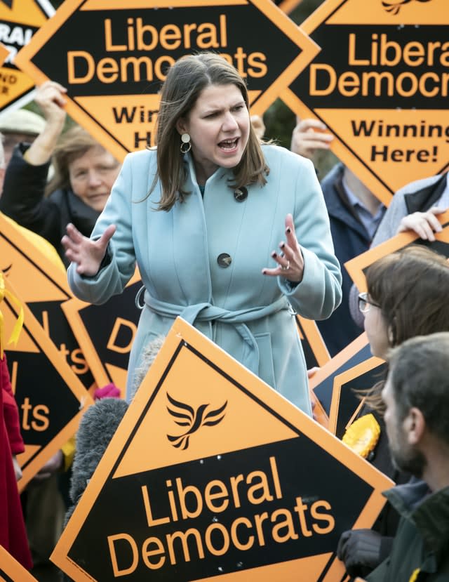 Liberal Democrat Leader Jo Swinson